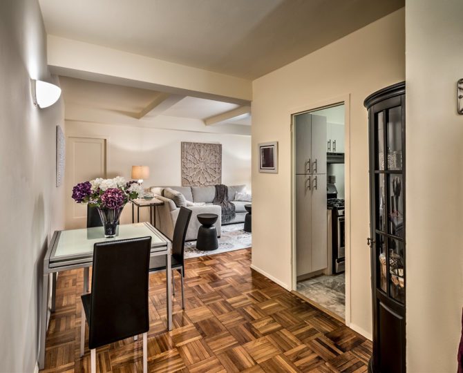 The two-bedroom Parkchester Prestige Apartment