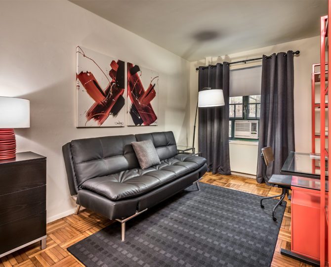 The two-bedroom Parkchester Prestige Apartment