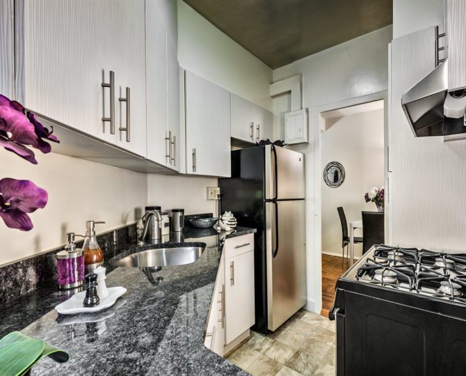 The two-bedroom Parkchester Prestige Apartment