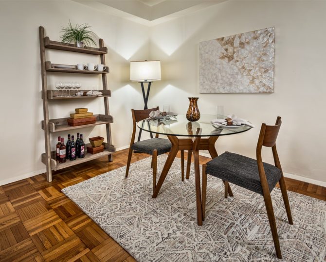 The one-bedroom Parkchester Prestige Apartment