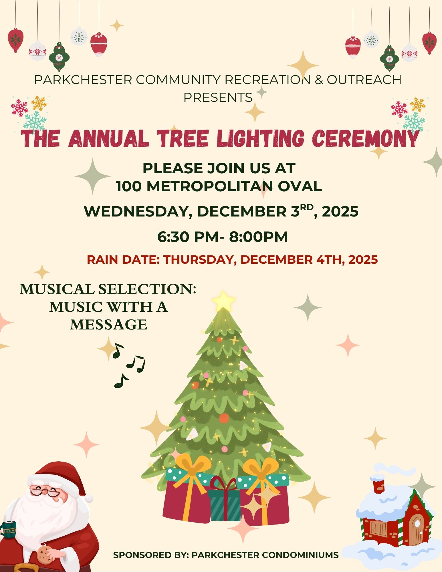 Annual Tree Lighting Ceremony